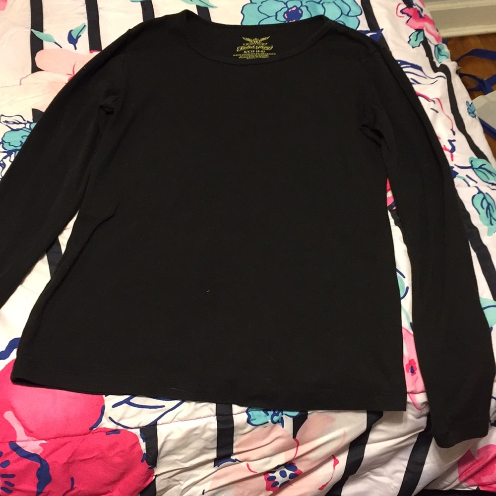 I am selling a Black long sleeve shirt.